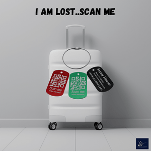 Gepäckanhänger für Koffer oder Rucksack -