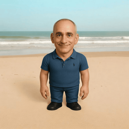Individuelle 3D - gedruckte Cartoon Figur nach deinem Foto | Persönliches Sammlerstück -