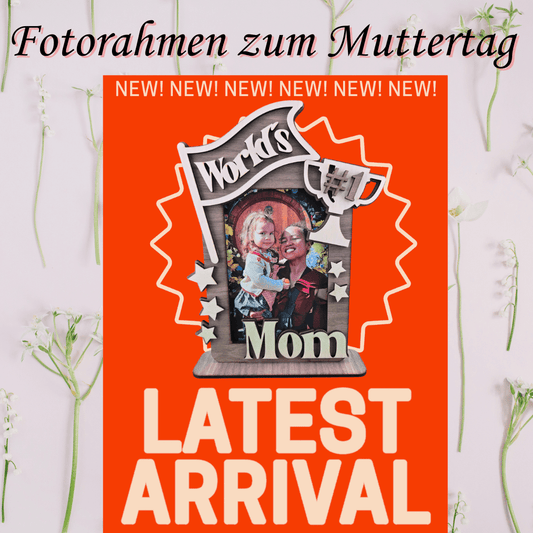 Fotorahmen zum Muttertag mit gravierten Text - 