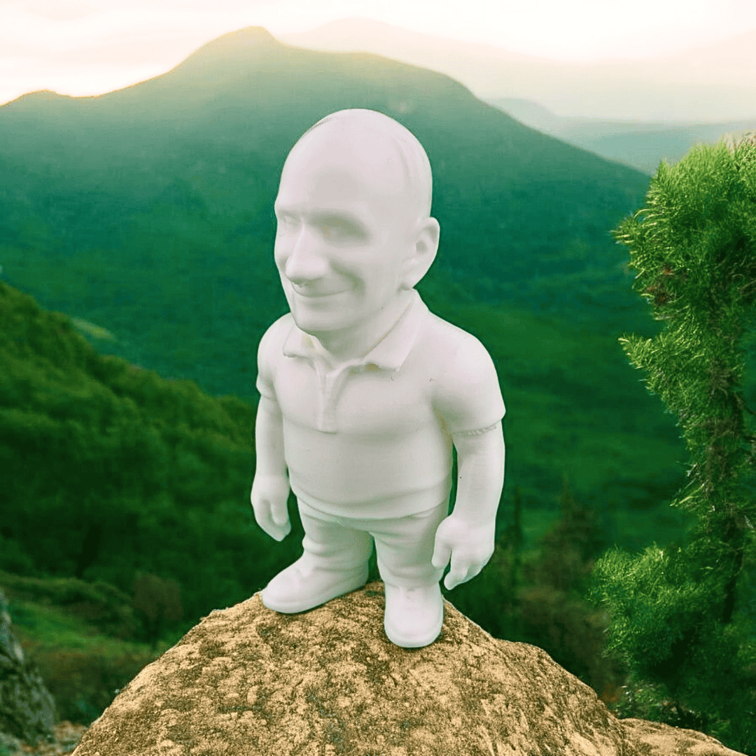 Individuelle 3D - gedruckte Cartoon Figur nach deinem Foto | Persönliches Sammlerstück - 
