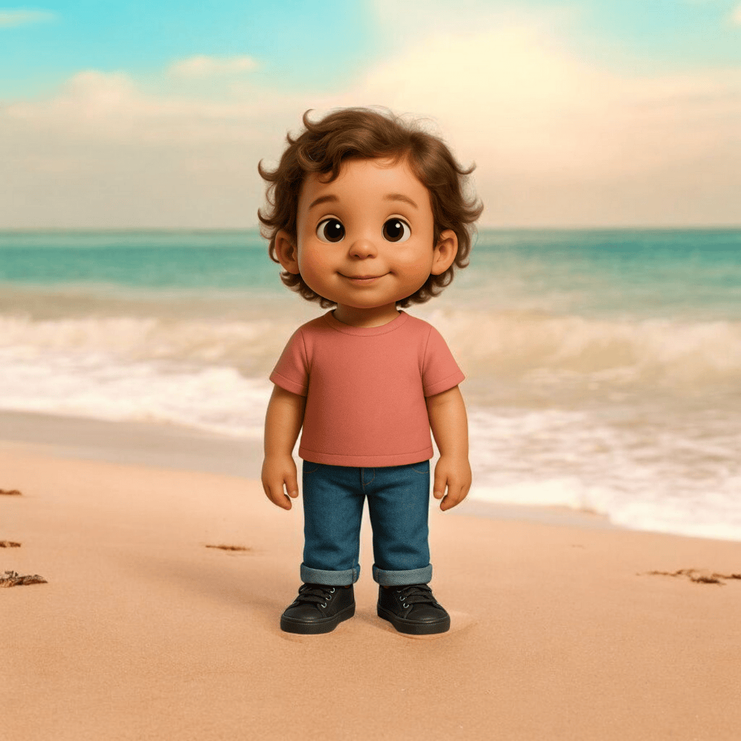 Individuelle 3D - gedruckte Cartoon Figur nach deinem Foto | Persönliches Sammlerstück - 