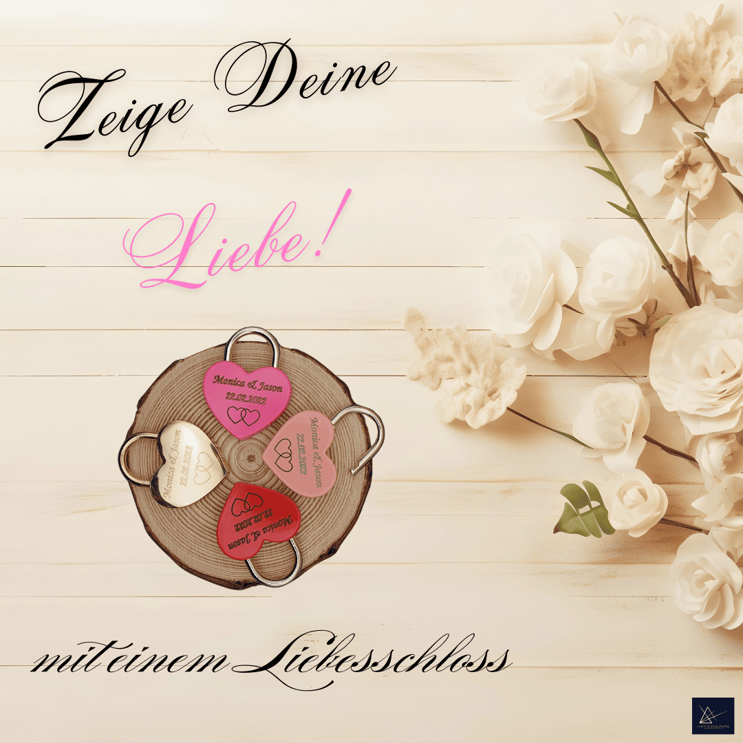 Liebesschloss Dein unvergänglicher Beweis der Liebe - 