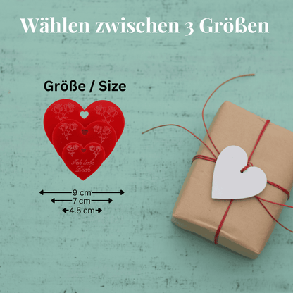 Love - Herz Geschenkanhänger - 