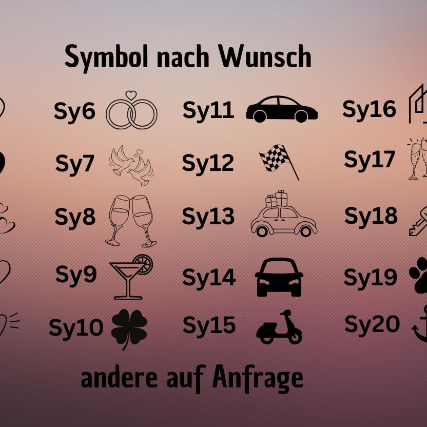 Schlüsselanhänger aus Holz graviert nach Wunsch - 